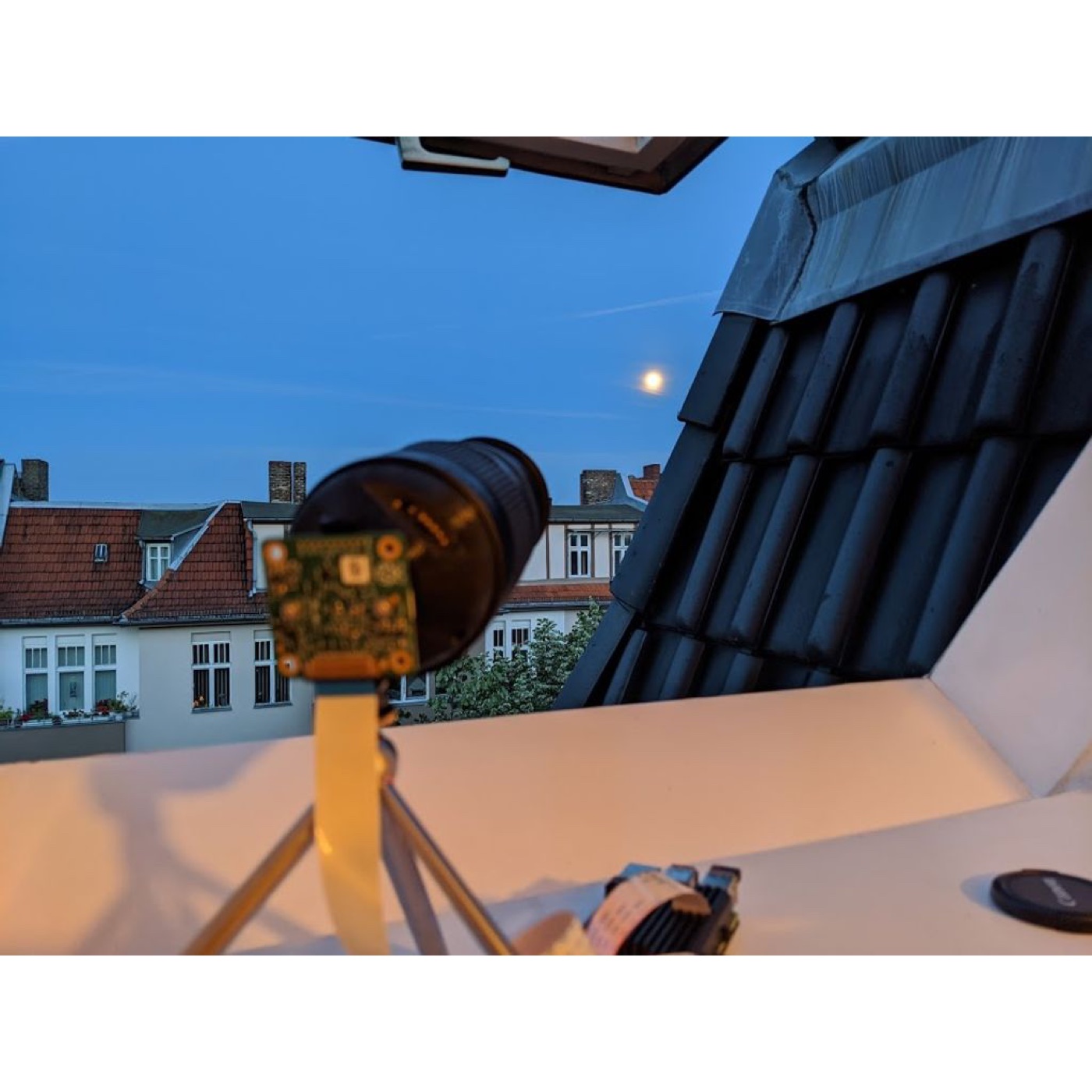 C/CS Mount Objektifi Canon EF Gövdeye Bağlayan Adaptör (Raspberry Pi HQ Kamera Uyumlu) görsel 3