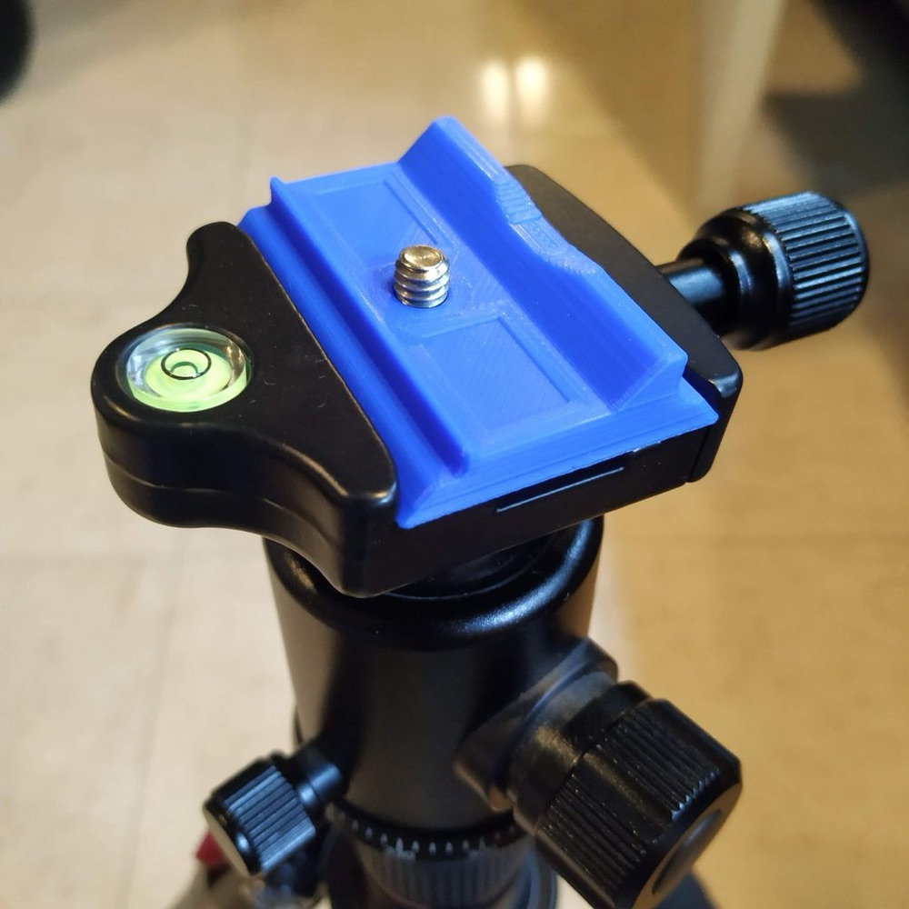Sony A6000 Düşük Profilli Tripod Taban Plakası (38 mm Hızlı Bağlantı Kelepçeleri İçin) görsel 3