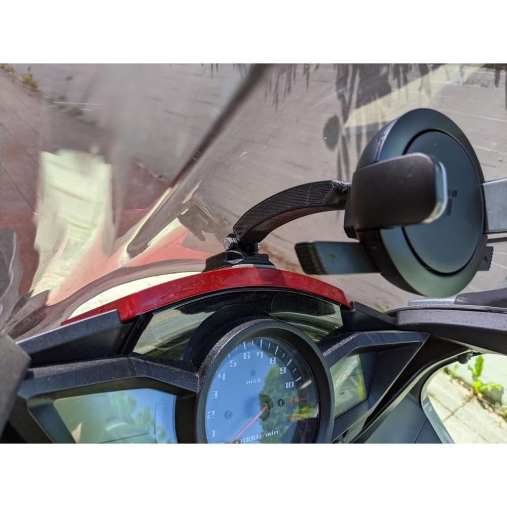 GoPro extension to 17mm ball (motorcycle mount)
