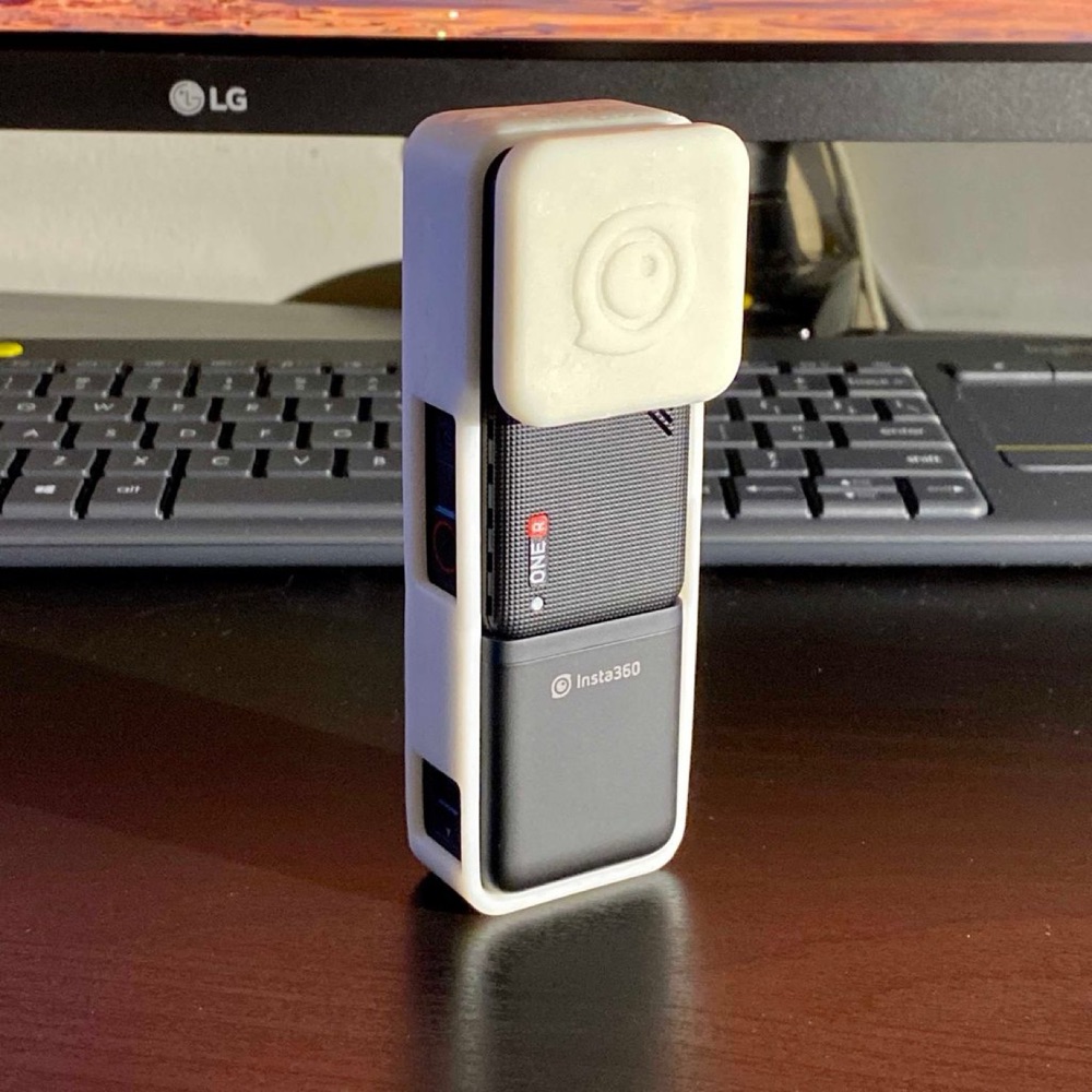 Insta360 One R Dikey Tampon ve 4K Modül Kapağı