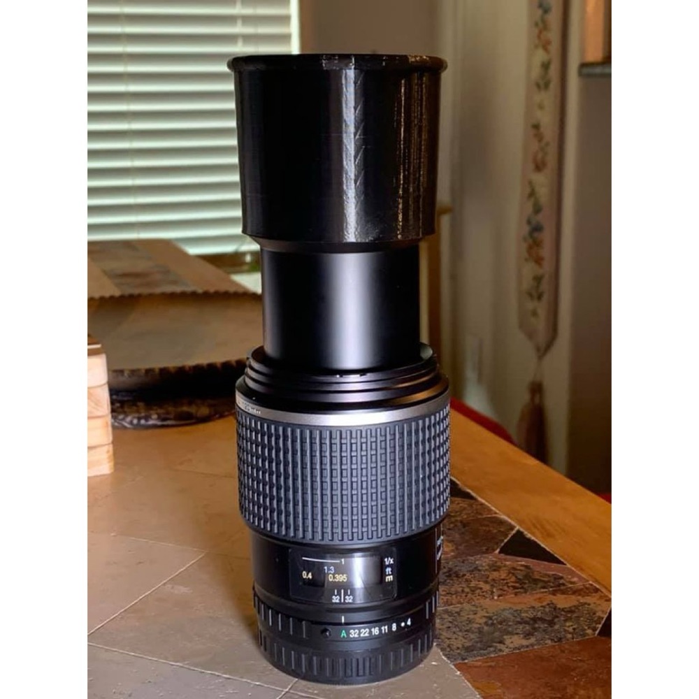 Pentax SMC-FA 645 120mm Makro Lens için Yedek Siperlik (Hood) görsel 2
