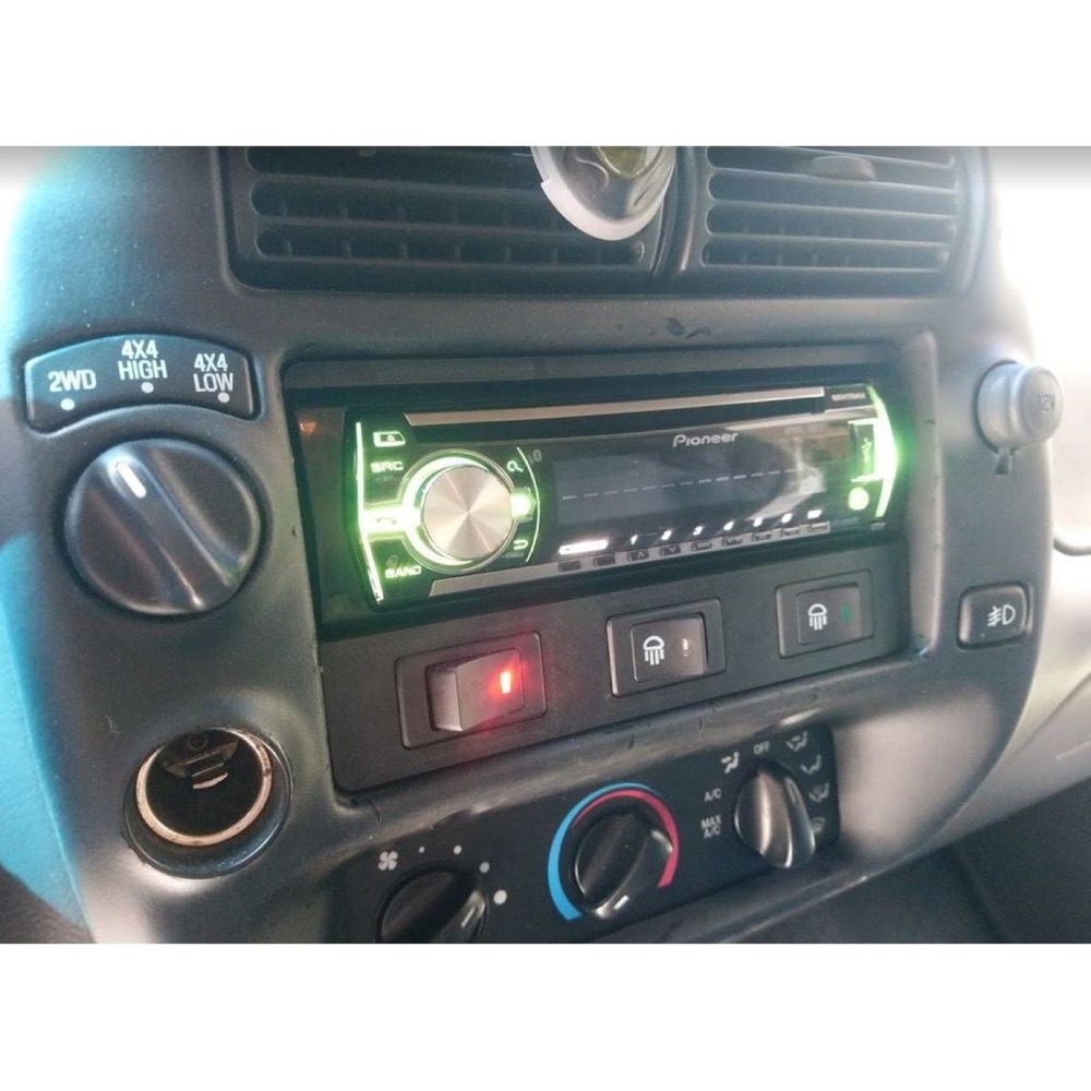 Ford Ranger/Explorer Tek DIN Aftermarket Radyo Çerçevesi görsel 2