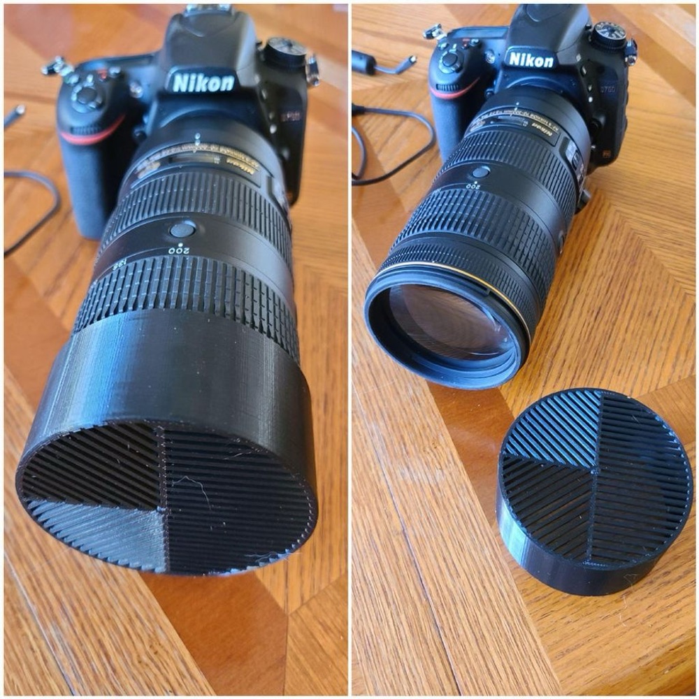 Nikon 70-200mm Objektif için Bahtinov Maskesi (88 mm Namlu Çaplı Lensler)