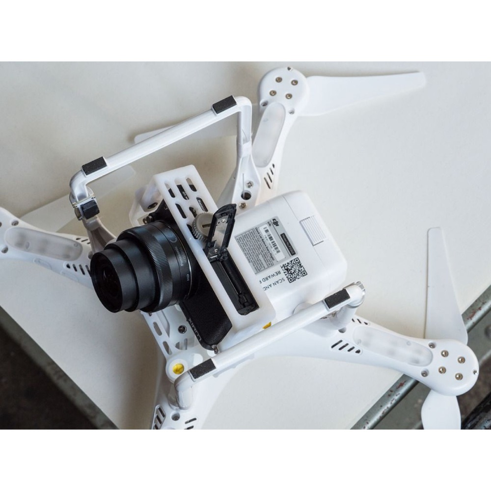 DJI Phantom 2 için Panasonic GM1 Kamera Montaj Aparatı görsel 4