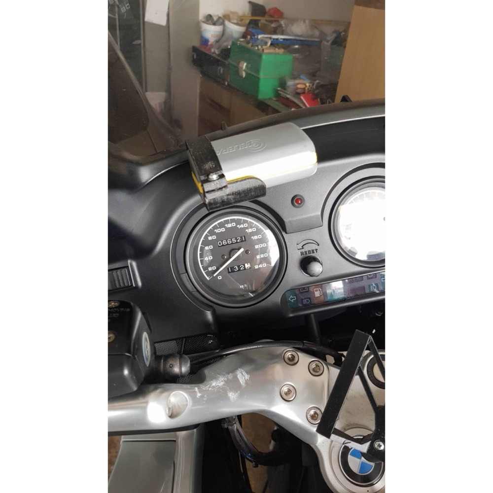 Telepass Cihazı Tutucusu (BMW R1150RT Uyumlu) görsel 3