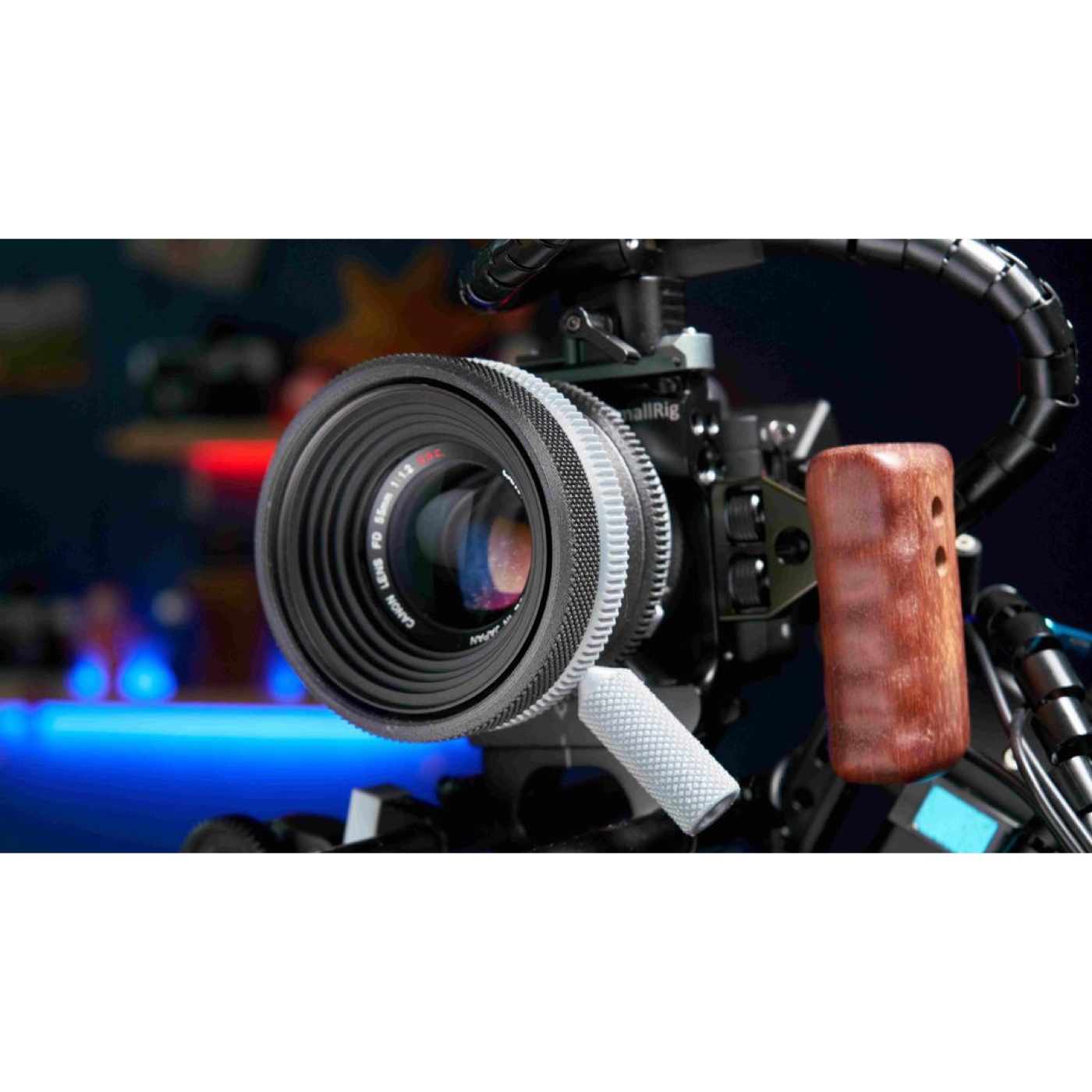 Canon FD 55mm f/1.2 Lens için Cine Tarzı Kılıf Yükseltmesi görsel 2
