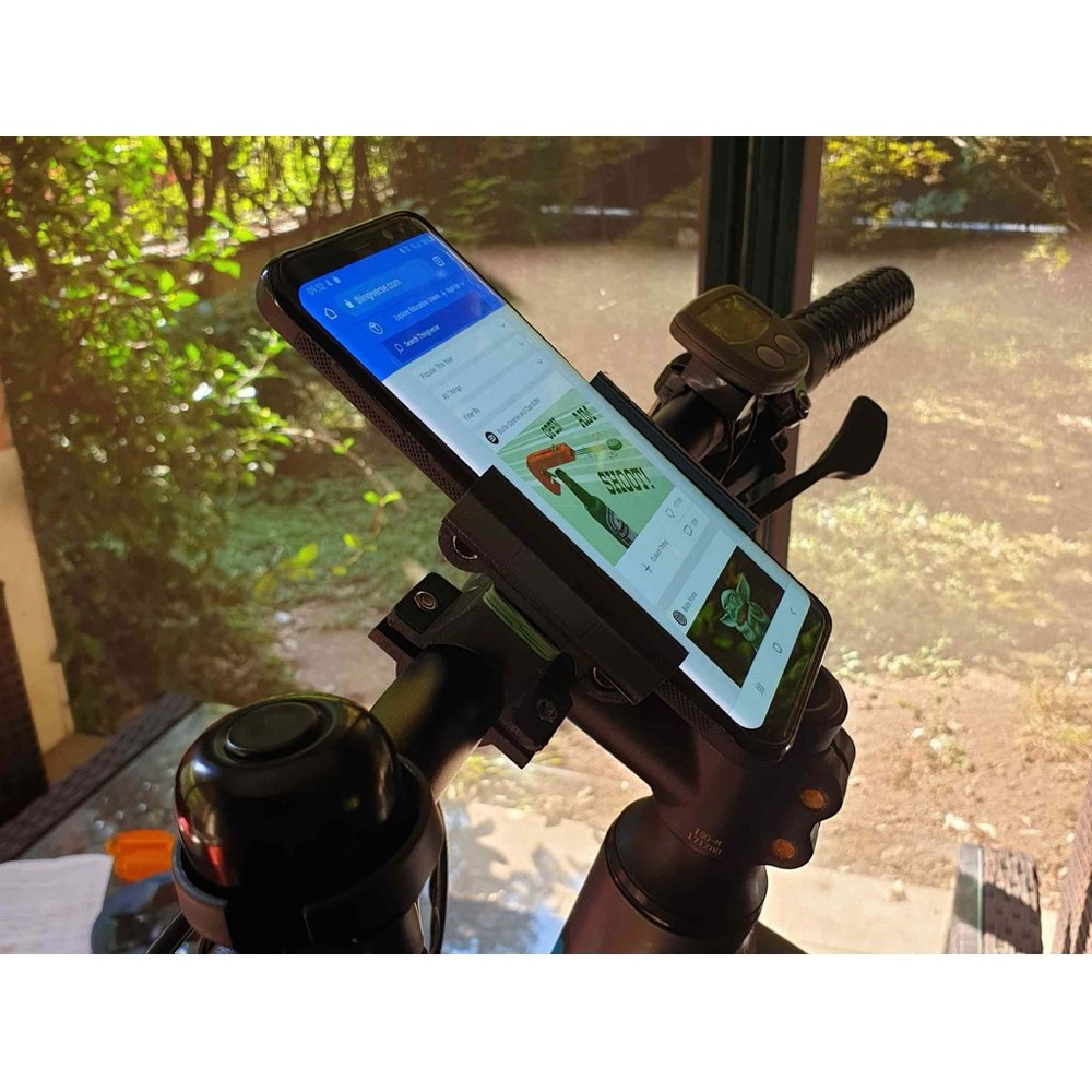 Bisiklet Telefon Tutucusu (Kaydırmalı, Sıkı Kavramalı) görsel 2