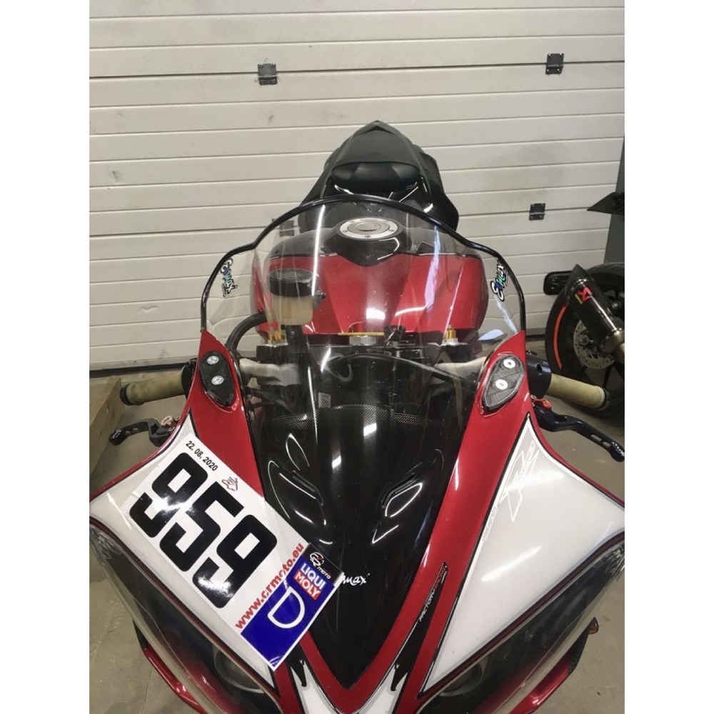 Yamaha R1 (2007-2008, 4C8) Ayna Yeri Kapağı görsel 3