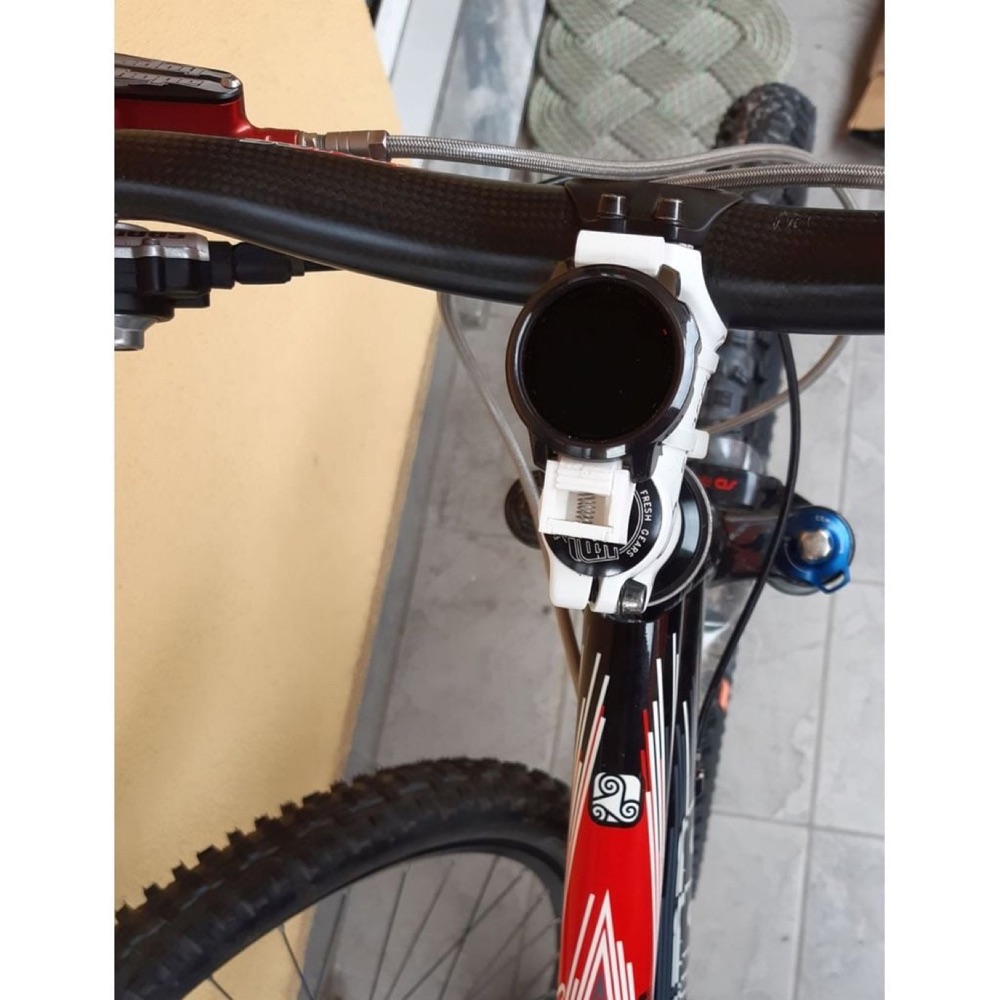 Bisiklet Gidonu Saat Kayışı Tutucusu (Garmin Fenix 6S Uyumlu) görsel 2