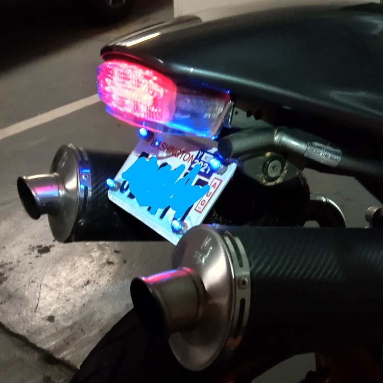 Ducati Monster Plaka Braketi