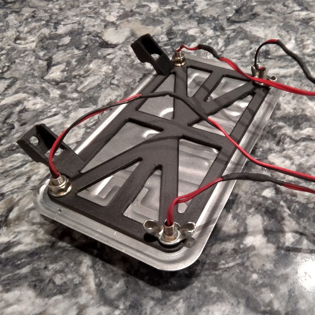 Ducati Monster Plaka Braketi görsel 3