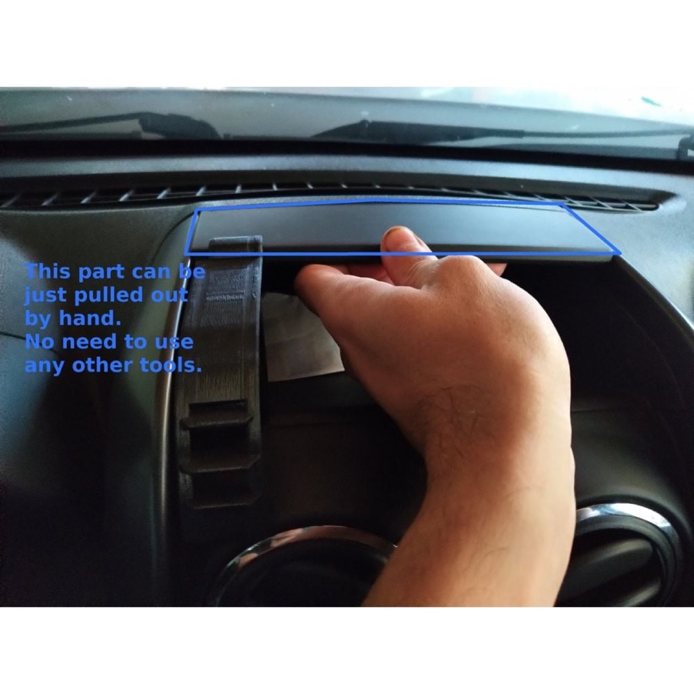 Dacia Duster Telefon Tutucu Destek Parçası görsel 3