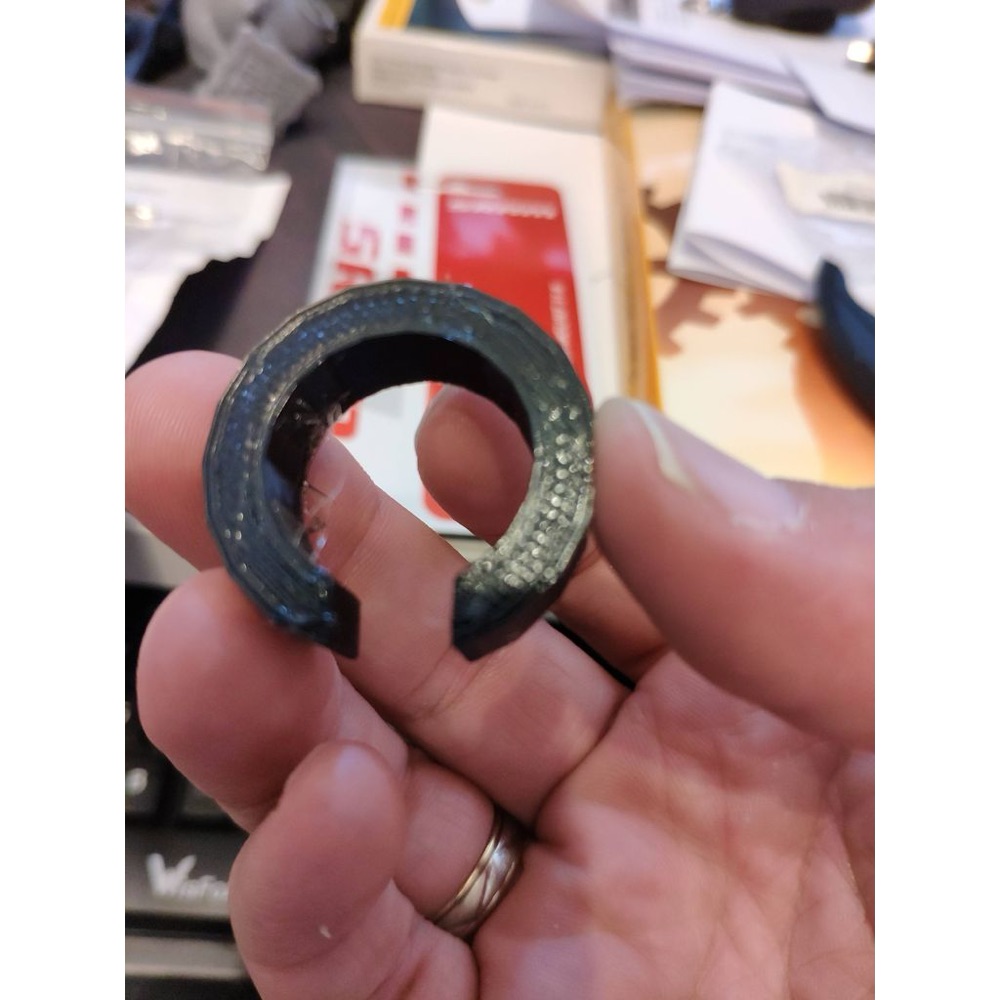 Bisiklet Gidon Çapı Redüktörü (31,8mm - 22mm) görsel 4