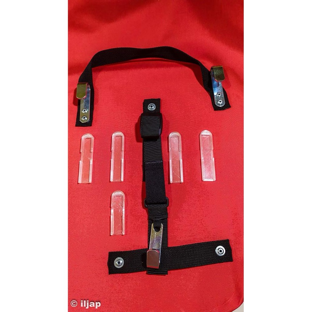 Bisiklet Yük Rafı Boru Koruyucusu (10mm) görsel 4
