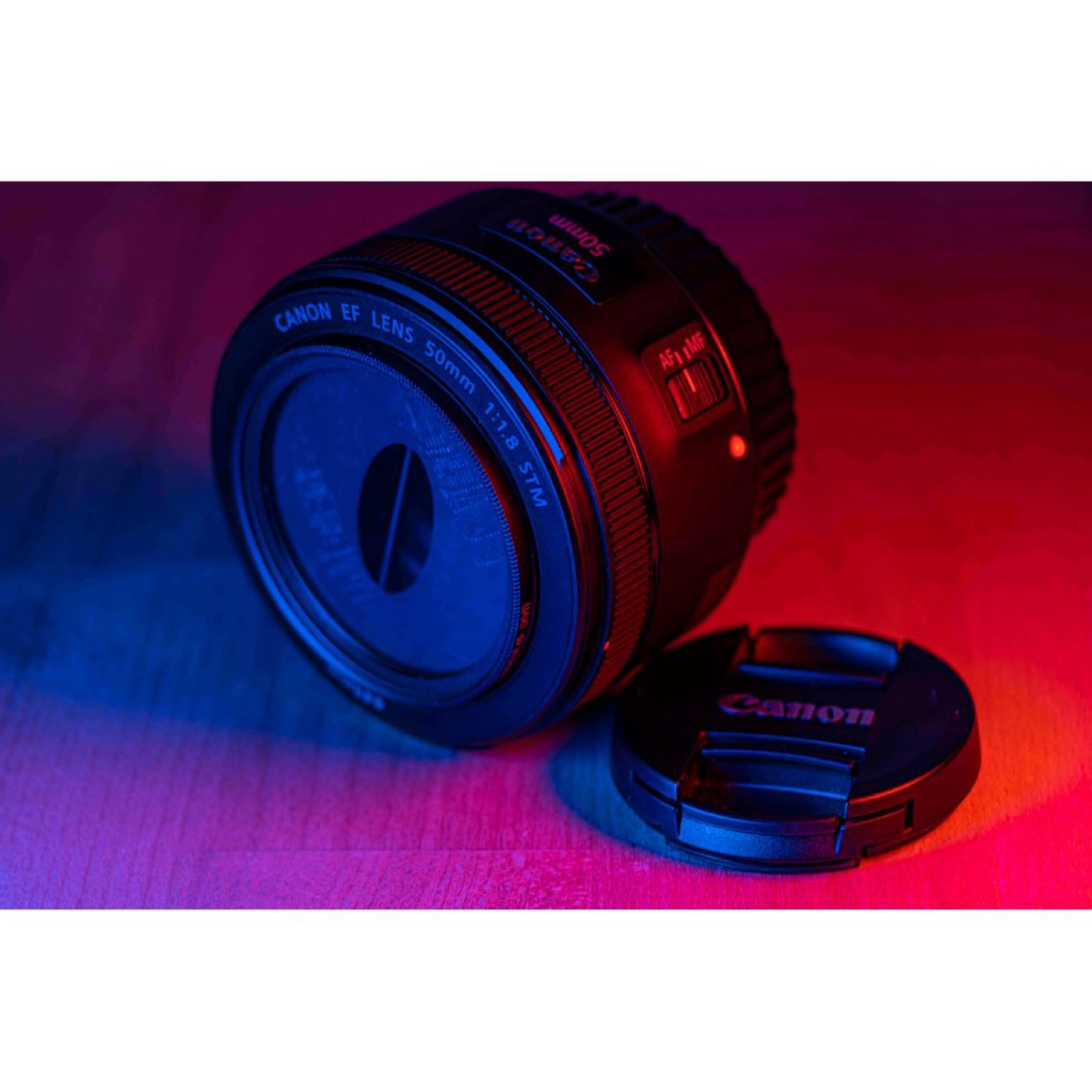Canon EF 50mm f/1.8 STM Lens için Anamorfik Filtre Çerçevesi