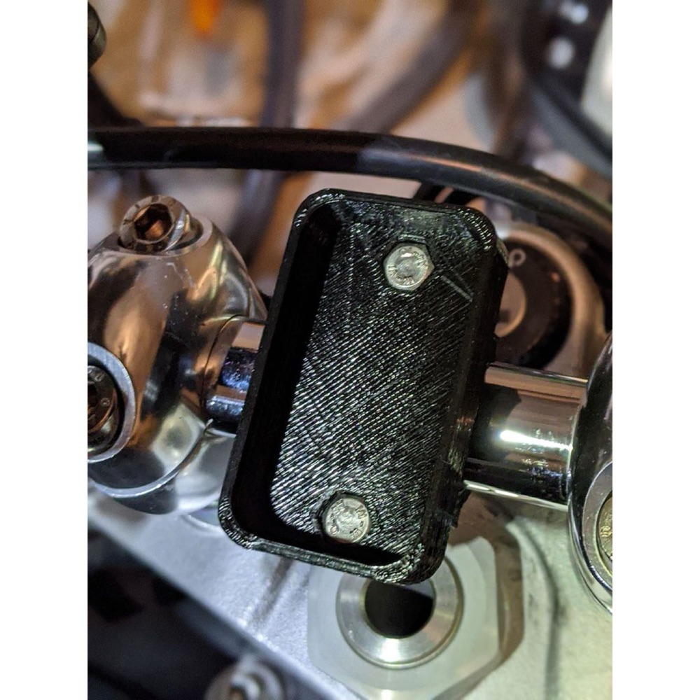 Remote holder for motorcycle handlebar (22mm) görsel 4