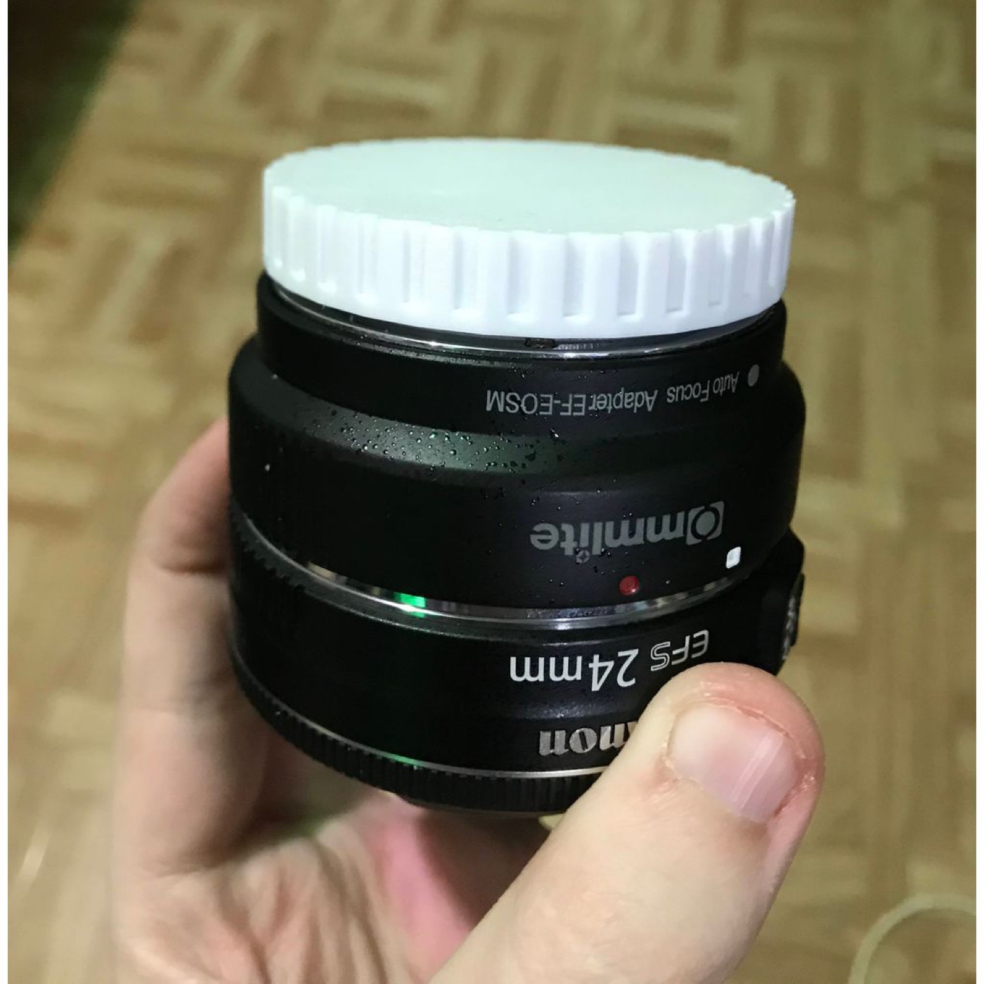 Canon EOS M Lensleri için Ön Lens Kapağı