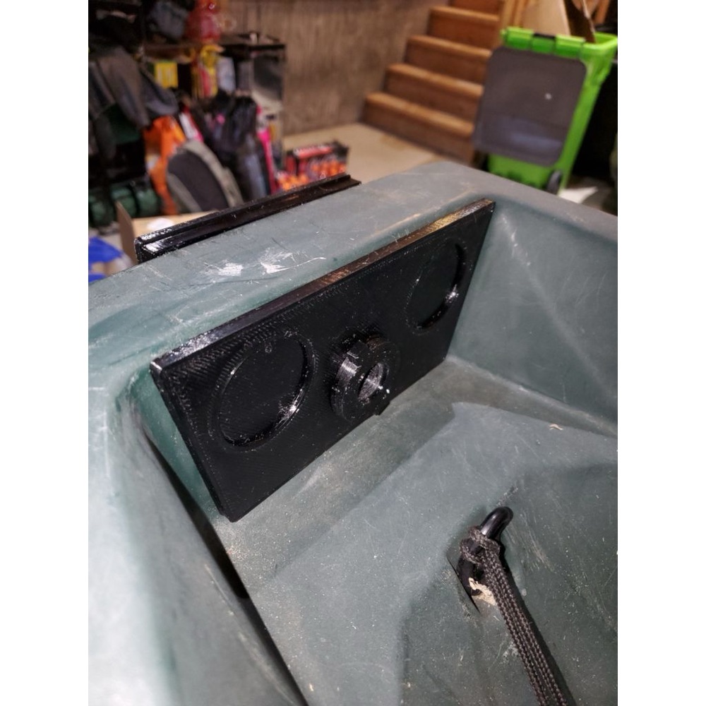 NuCanoe Frontier Transom Elektrikli Motor Desteği görsel 5
