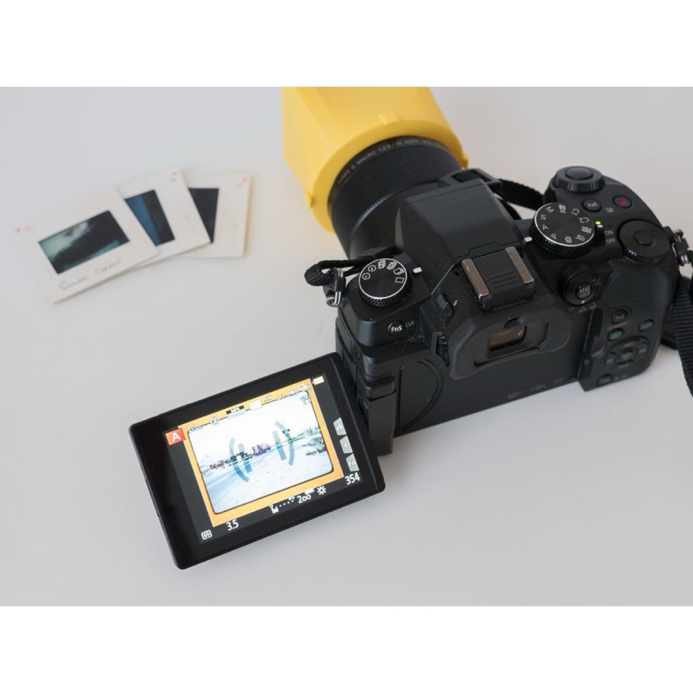 Panasonic Lumix 30mm Makro Lens için Slayt/Negatif Kopyalama Aparatı görsel 2