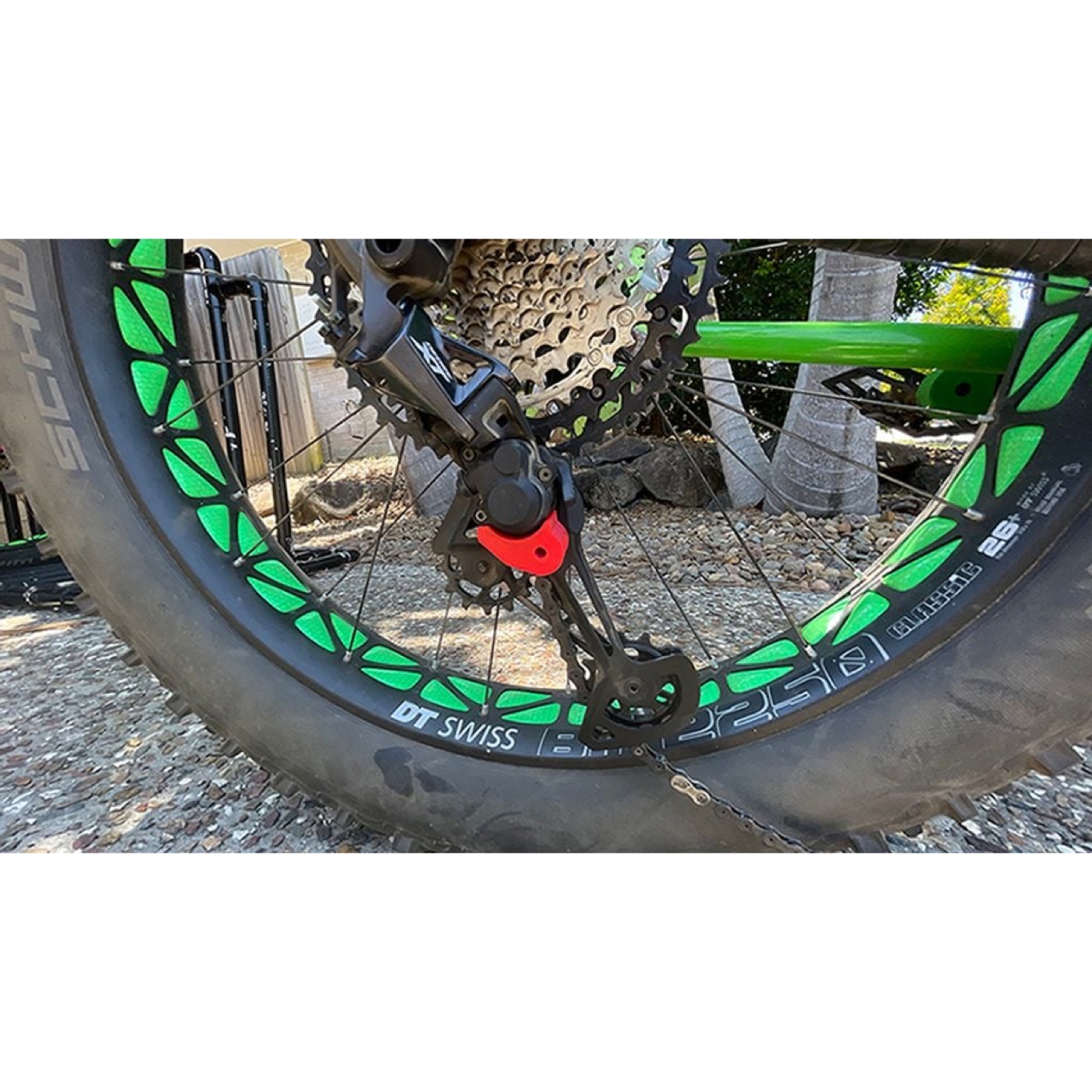 Shimano XT 12 Vites Arka Vites Değiştirici Kafes Kilidi görsel 1