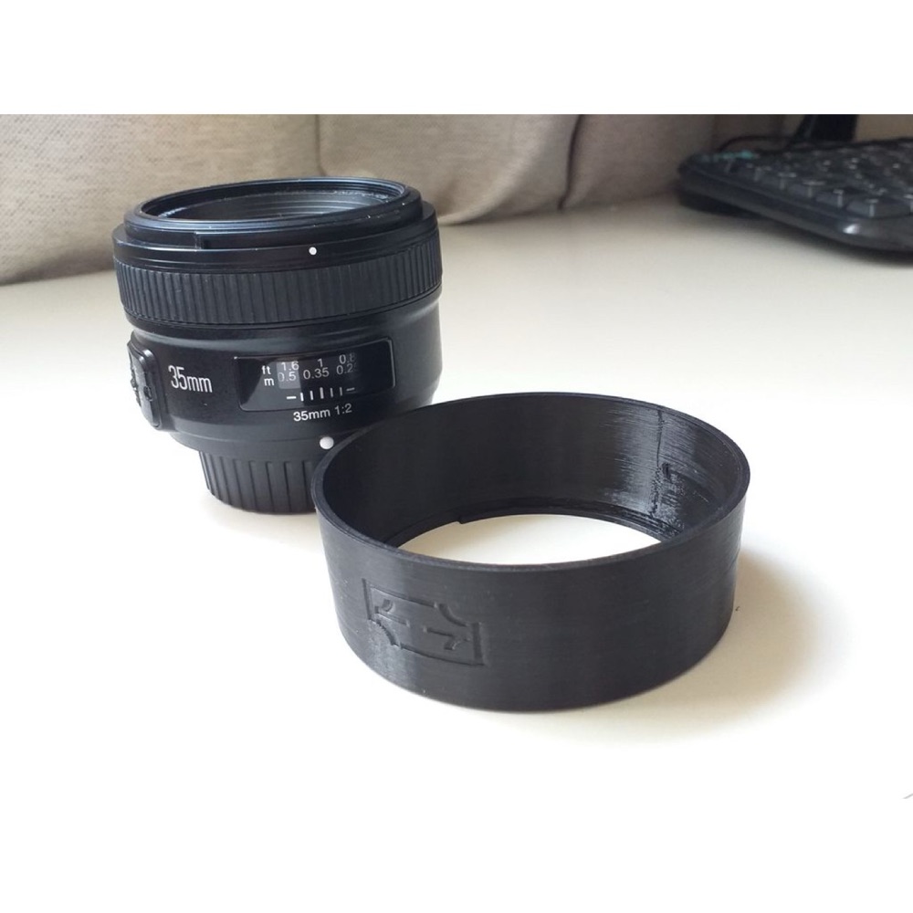 58 mm Lens Siperliği (35 mm Objektifler için Çiçek Tipi)