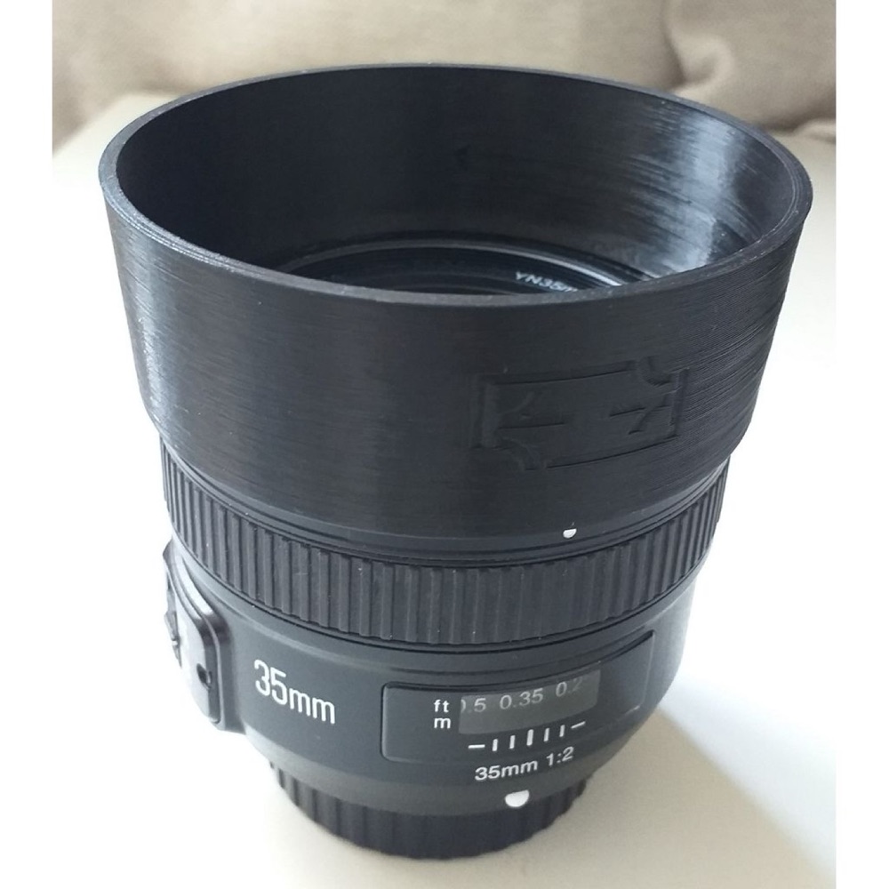 58 mm Lens Siperliği (35 mm Objektifler için Çiçek Tipi) görsel 2