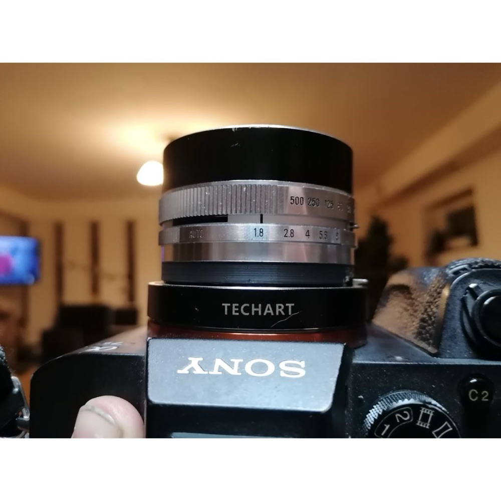 Konica Hexanon 45mm f/1.8-1.6 - Leica M Lens Adaptörü görsel 3