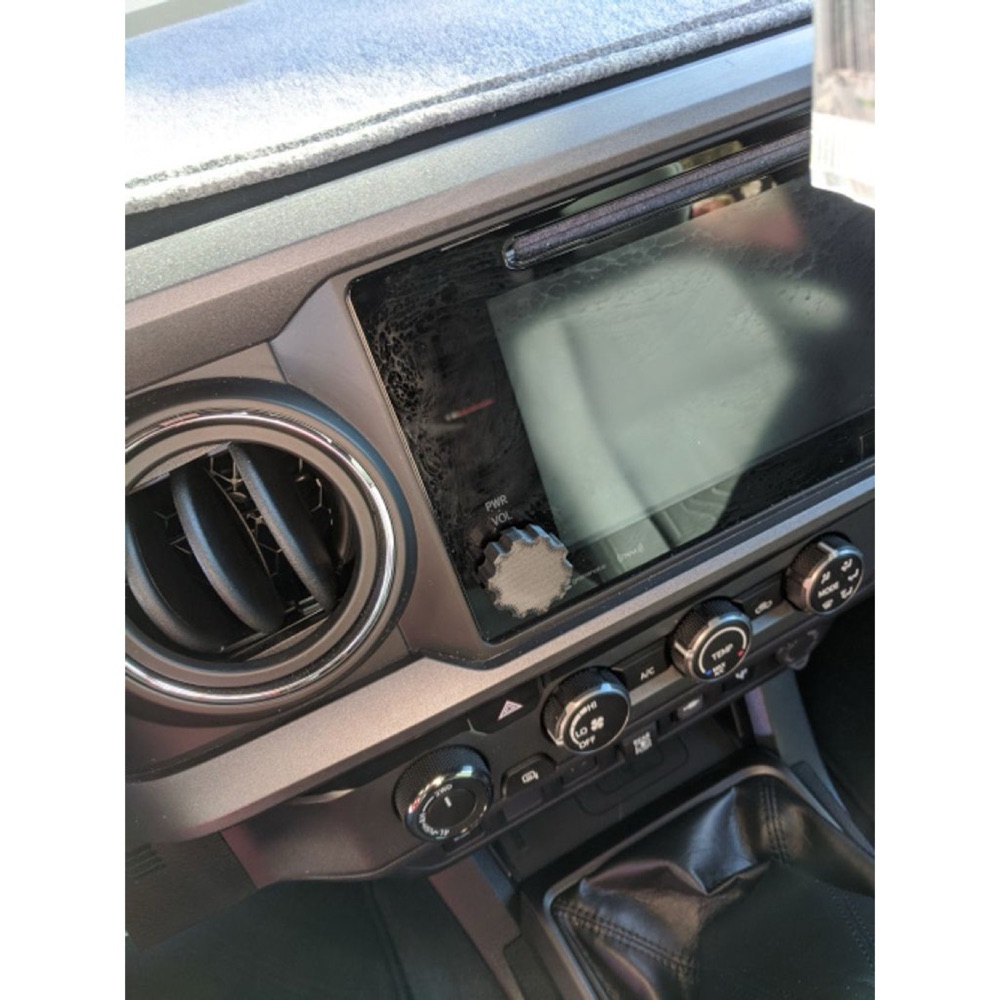 Toyota Tacoma klima/teyp düğme kapağı