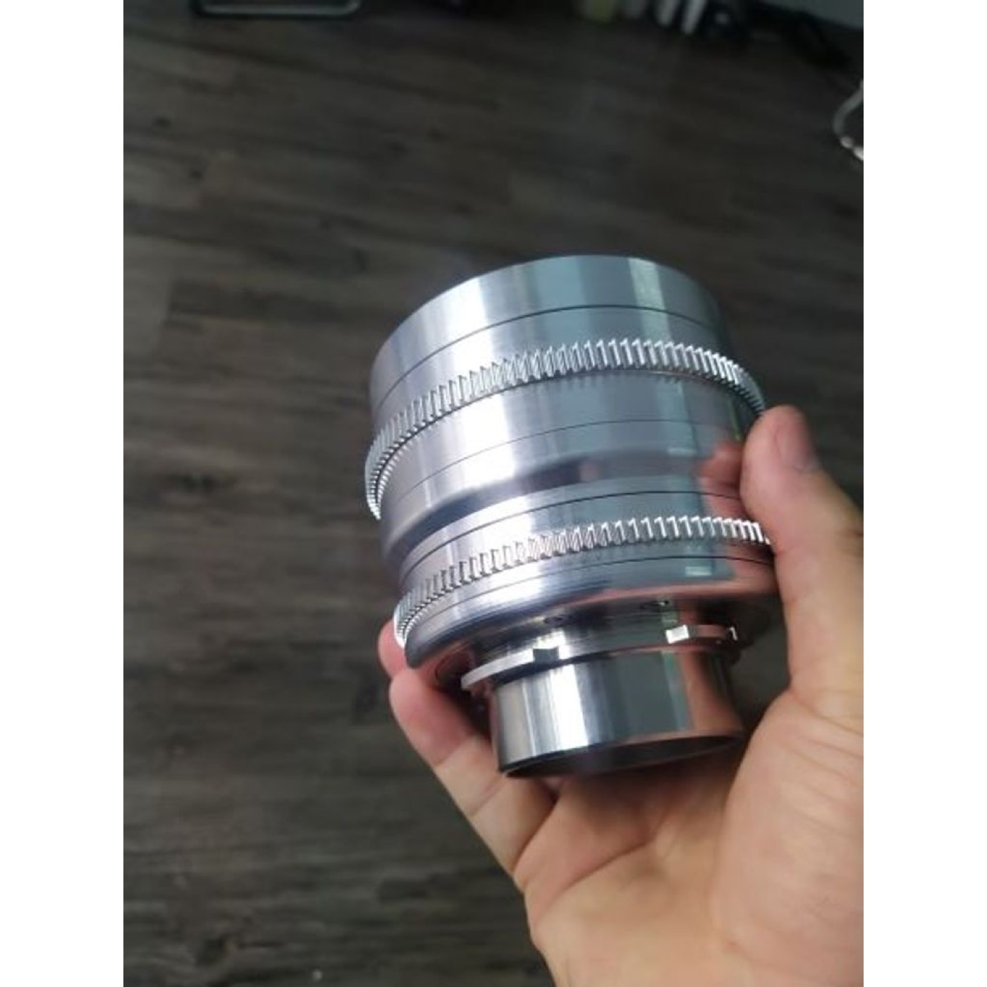 Canon FD 50mm F1.4 Lens için Sinema Tipi Yeniden Gövdeleme (Rehousing) Kiti görsel 2