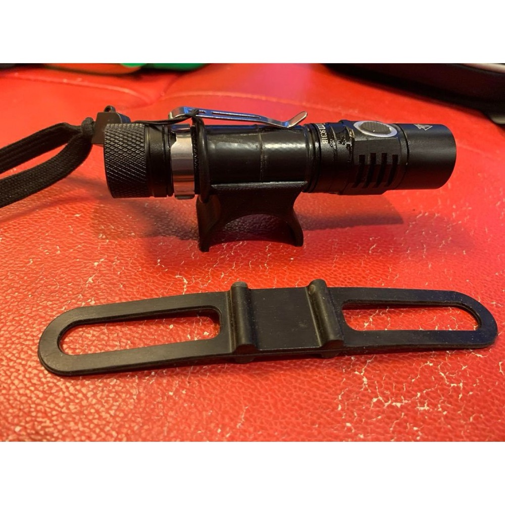 El Feneri Bisiklet Tutucusu (Silikon Kayışlı, 23 mm) görsel 3