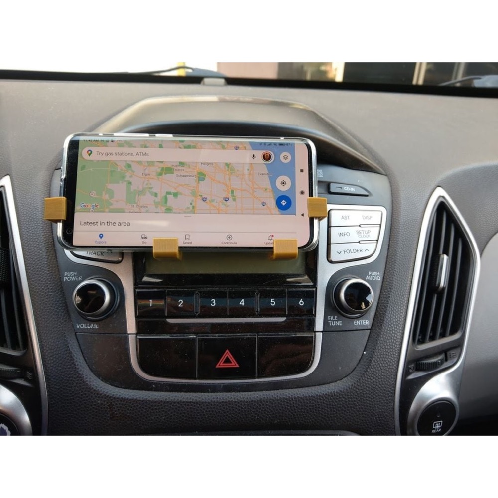 Hyundai ix35 CD Yuvası Telefon Tutucusu