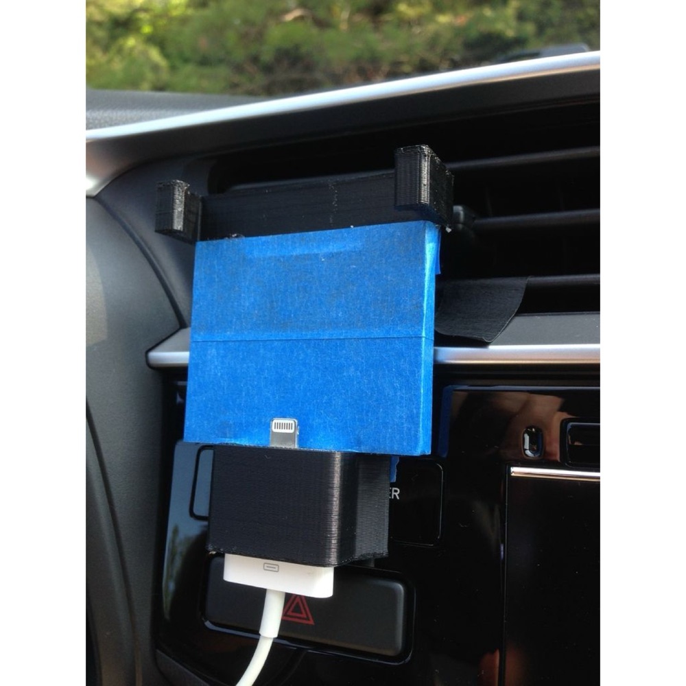 Honda Fit araç havalandırma telefon tutucusu görsel 2