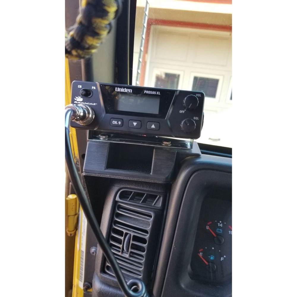 Jeep Wrangler TJ CB Telsiz Montajı