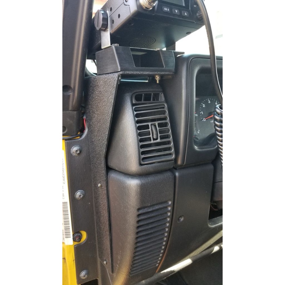 Jeep Wrangler TJ CB Telsiz Montajı görsel 3