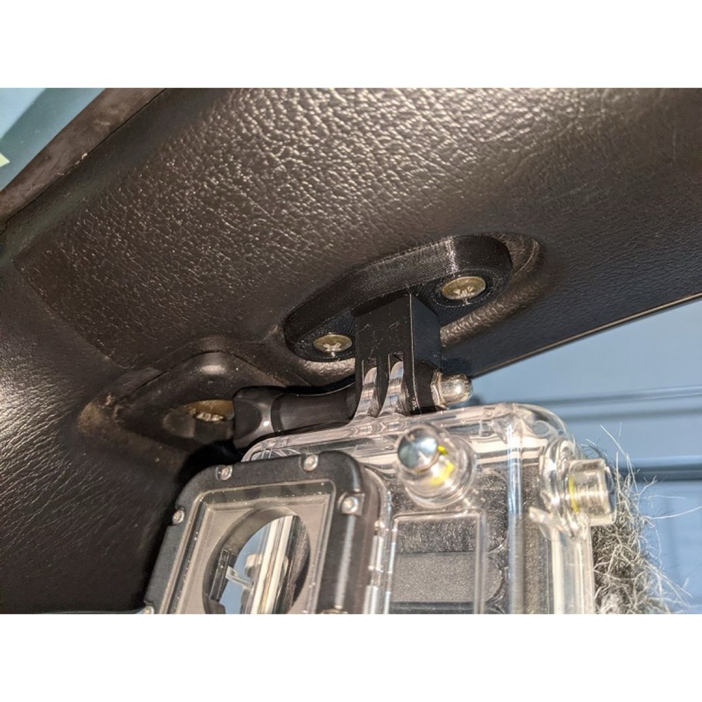 Mazda Miata Açılı Güneşlik GoPro Montajı görsel 3