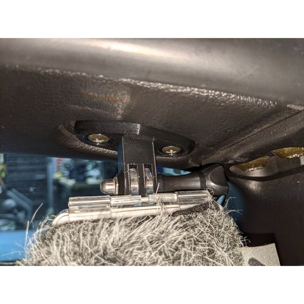 Mazda Miata Açılı Güneşlik GoPro Montajı görsel 4
