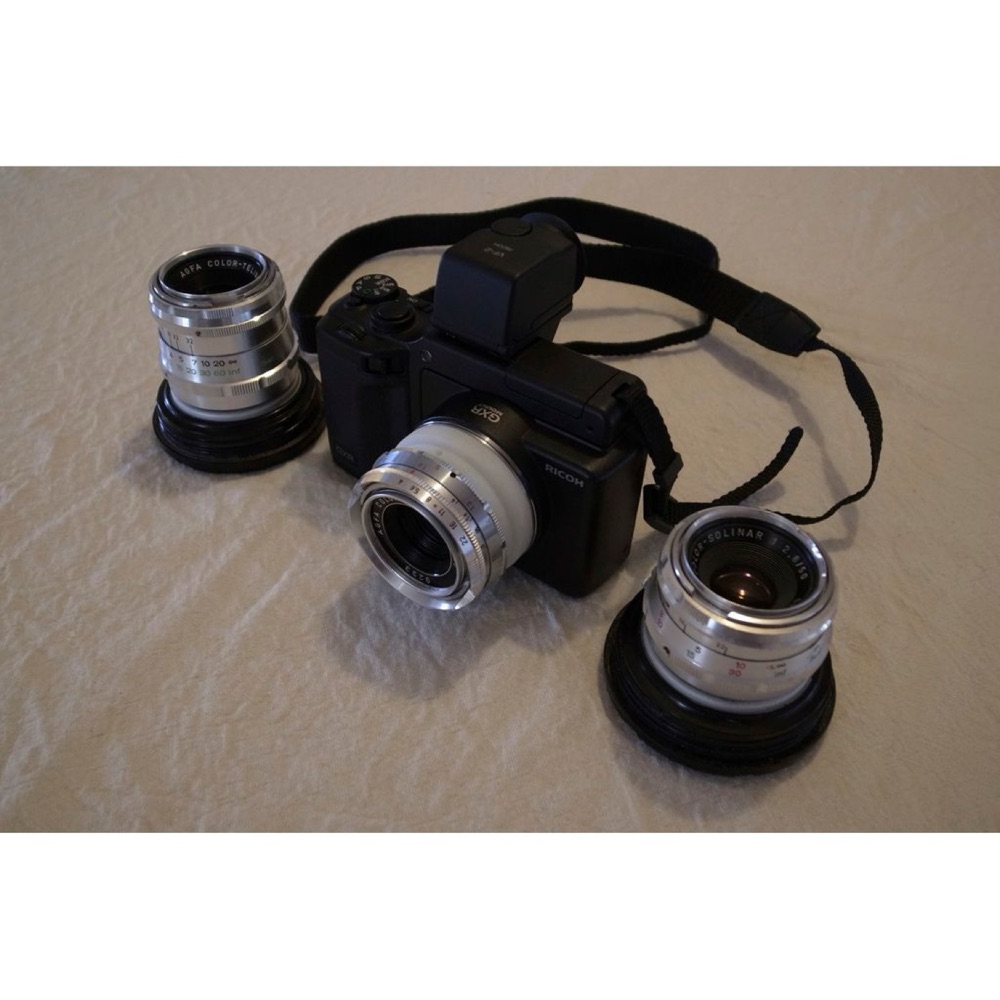 AGFA Ambi Silette Lens - Leica M Gövde Adaptörü