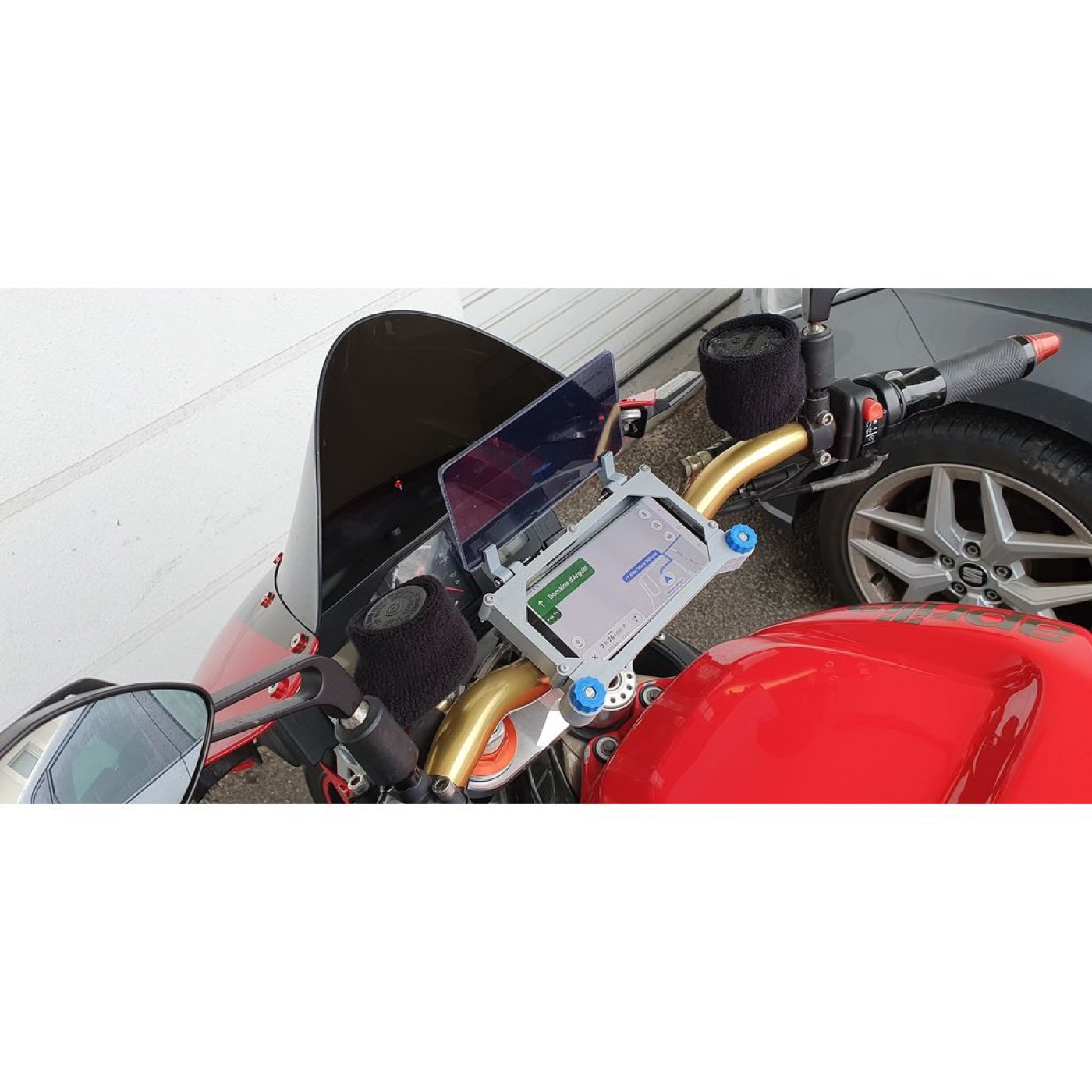 Aprilia RSV 1000 Tuono Telefon Tutucu