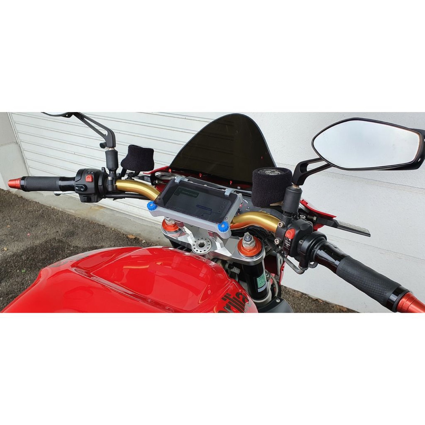 Aprilia RSV 1000 Tuono Telefon Tutucu görsel 2