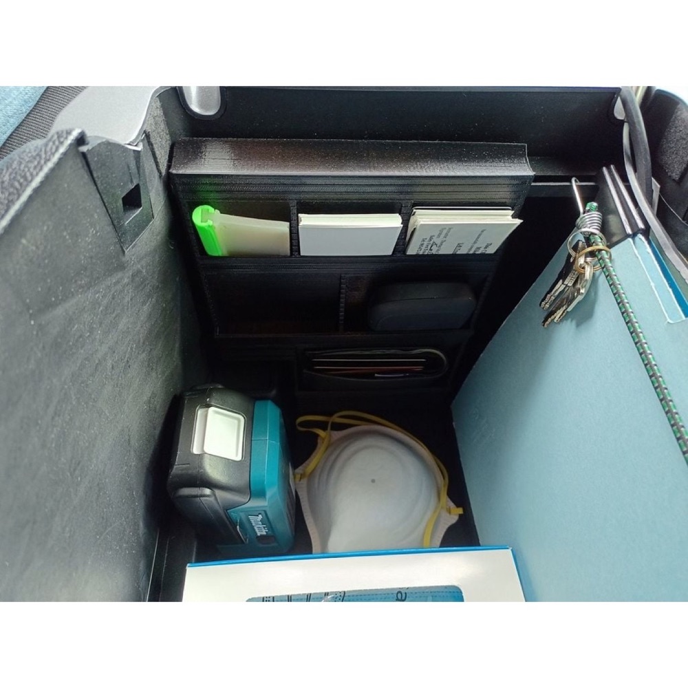 Ford F-150 Ön Konsol Organizer Tepsisi görsel 3