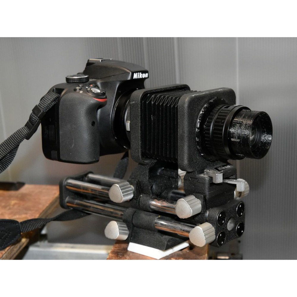 EL-Nikkor Büyütücü Lensi için Ters Montaj Nikon F Adaptörü görsel 1