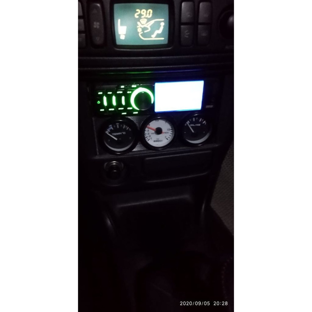 Mitsubishi 3 Göstergeli Tek DIN Paneli görsel 3