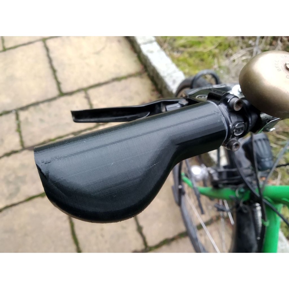Bisiklet Ergonomik Gidon Tutamağı (Geniş Kanatlı)