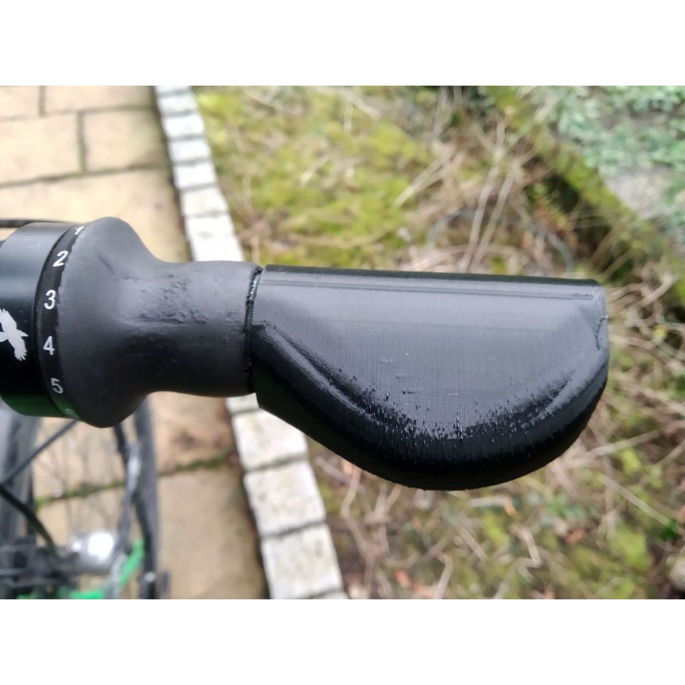 Bisiklet Ergonomik Gidon Tutamağı (Geniş Kanatlı) görsel 2