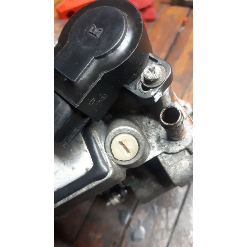 Nissan CG13DE / CG10DE gaz kelebeği rölanti ayar vidası görsel 3