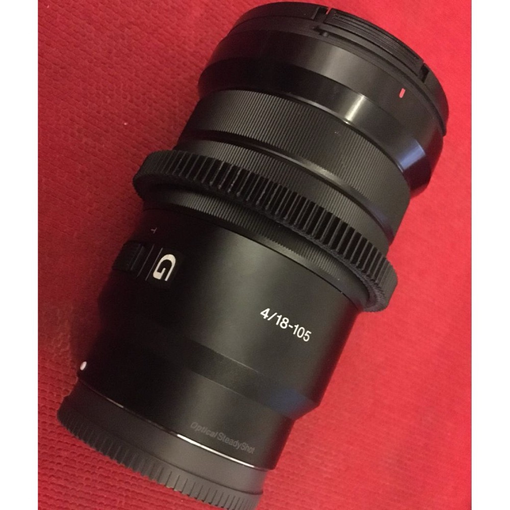 Sony E PZ 18-105 mm F4 G OSS (SELP18105G) Objektif için Follow Focus Dişli Halkası görsel 2