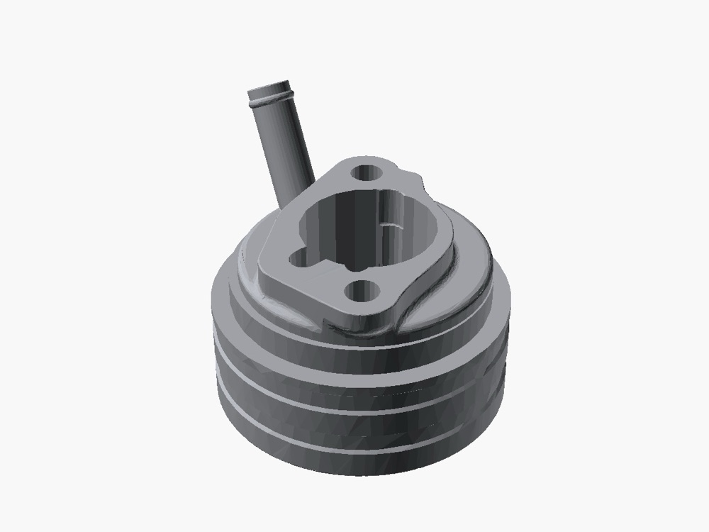 Honda GX200 Hava Filtresi Adaptörü (Nefeslik Borulu) görsel 2