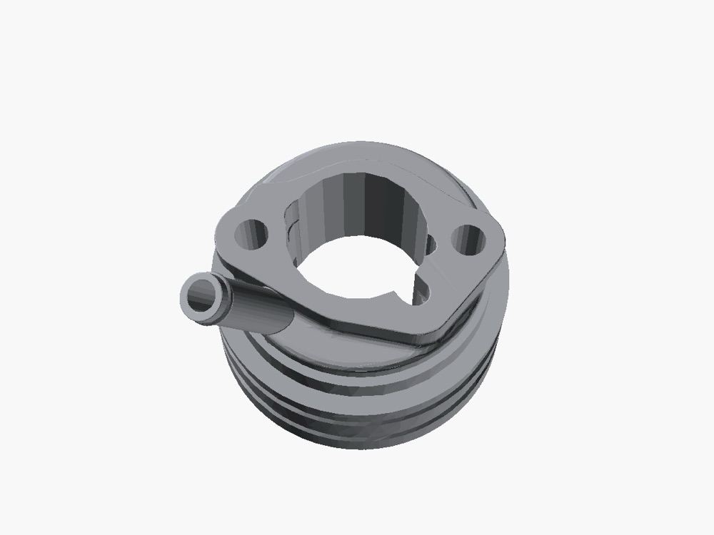 Honda GX200 Hava Filtresi Adaptörü (Nefeslik Borulu) görsel 4