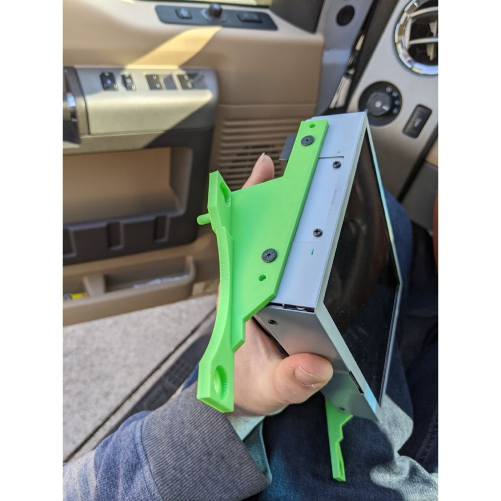 Ford Super Duty (2013-2016) Sync 3 Ekran Montaj Adaptör Braketi