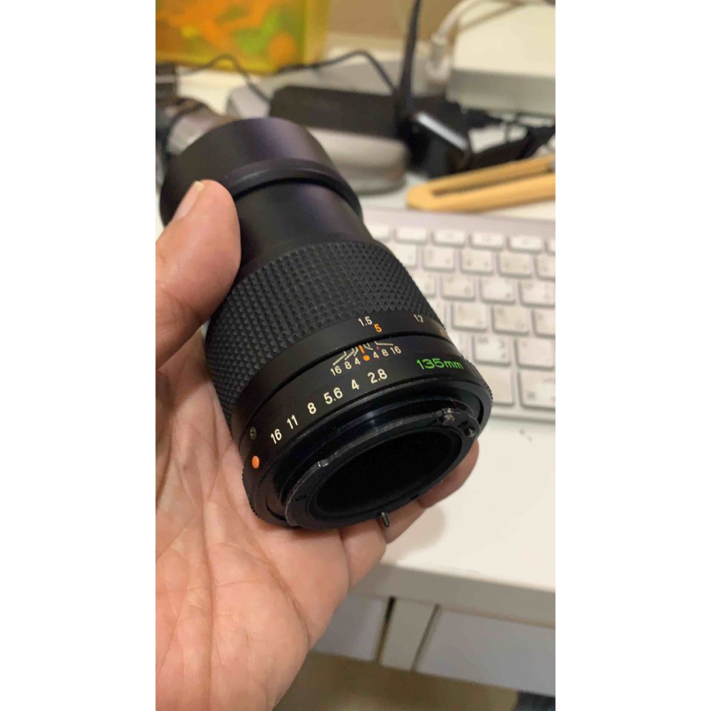 Mamiya Sekor CS Lensleri Canon EF Gövdelere Bağlayan Adaptör görsel 3